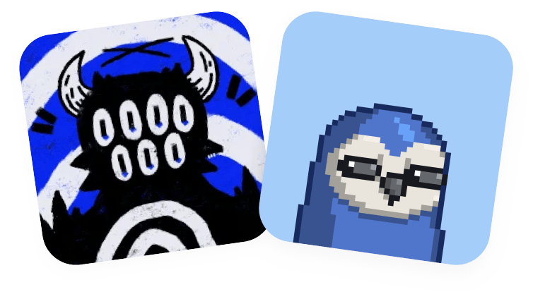 A Des Lucréce monster and a Nudebird