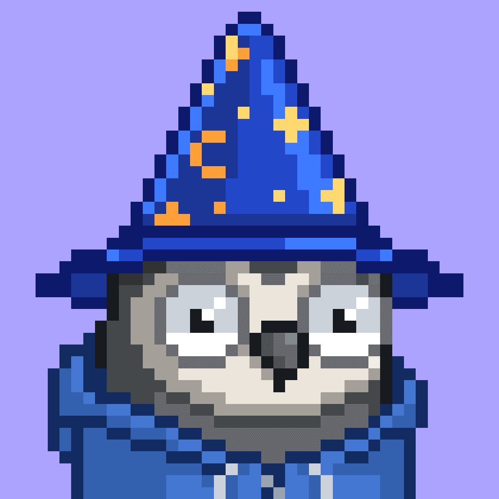 Pixelated Moonbird art